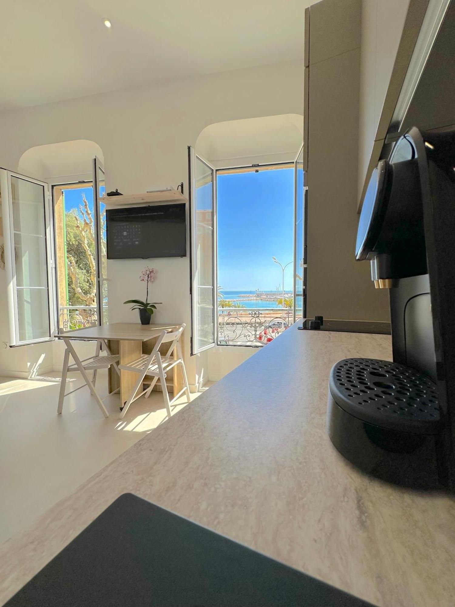 Menton # Monaco - F1 Gp - 4 Persons - Sea View - New - Parking - Clim - Premium - Beach And Sun Exterior foto